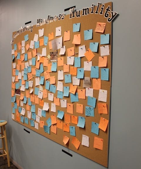 Wearing Our Values on the Wall