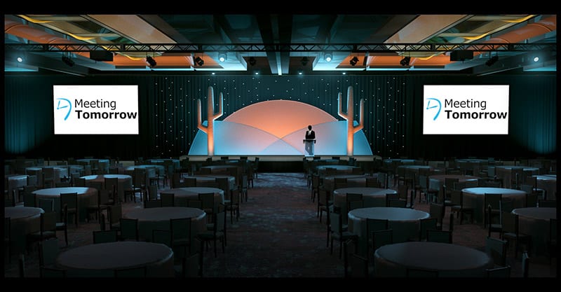 custom event stage and scenic