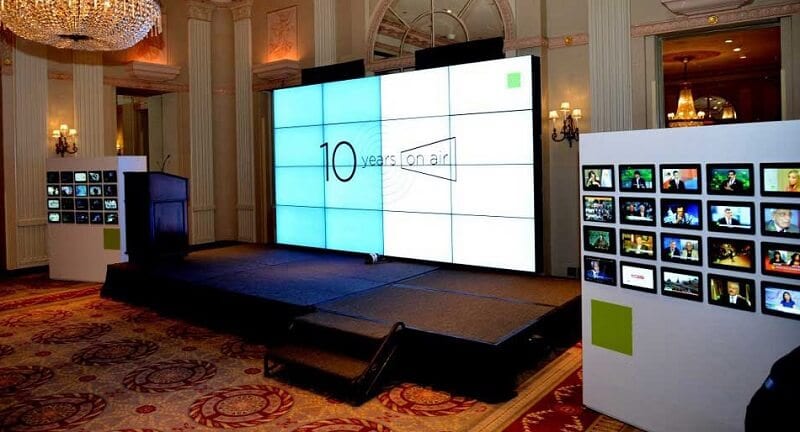 video wall rental for events