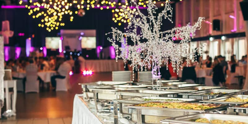 Choose food and beverage event