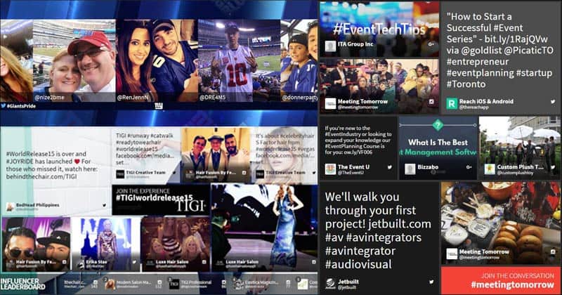How to Use a Social Media Wall for Events