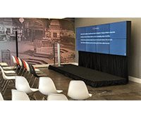 custom size video wall rental Buffalo