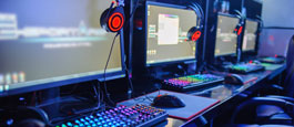 rent desktop computers for gaming events