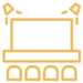 stage icon for staging and design