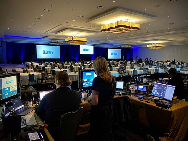 corporate event production planning