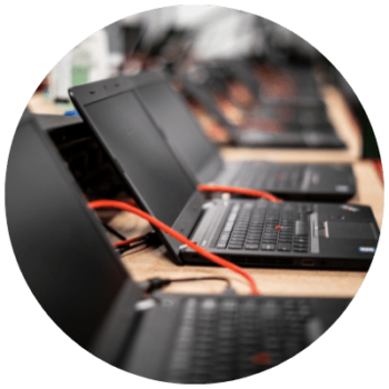 laptop rental with custom software and settings